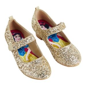 🆕 H&M Golden Glitter Shoes. Size 2